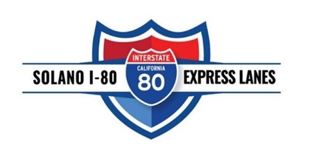 Logo for the Solano County Interstate 80 Express Lanes project