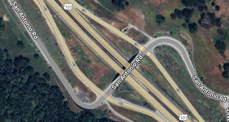 Map of where Caltrans is scheduled to open the long-awaited, continuous HOV lanes (third lanes) on Northbound and Southbound US-101 as part of the Marin Sonoma Narrows B7 project in the final week of September.