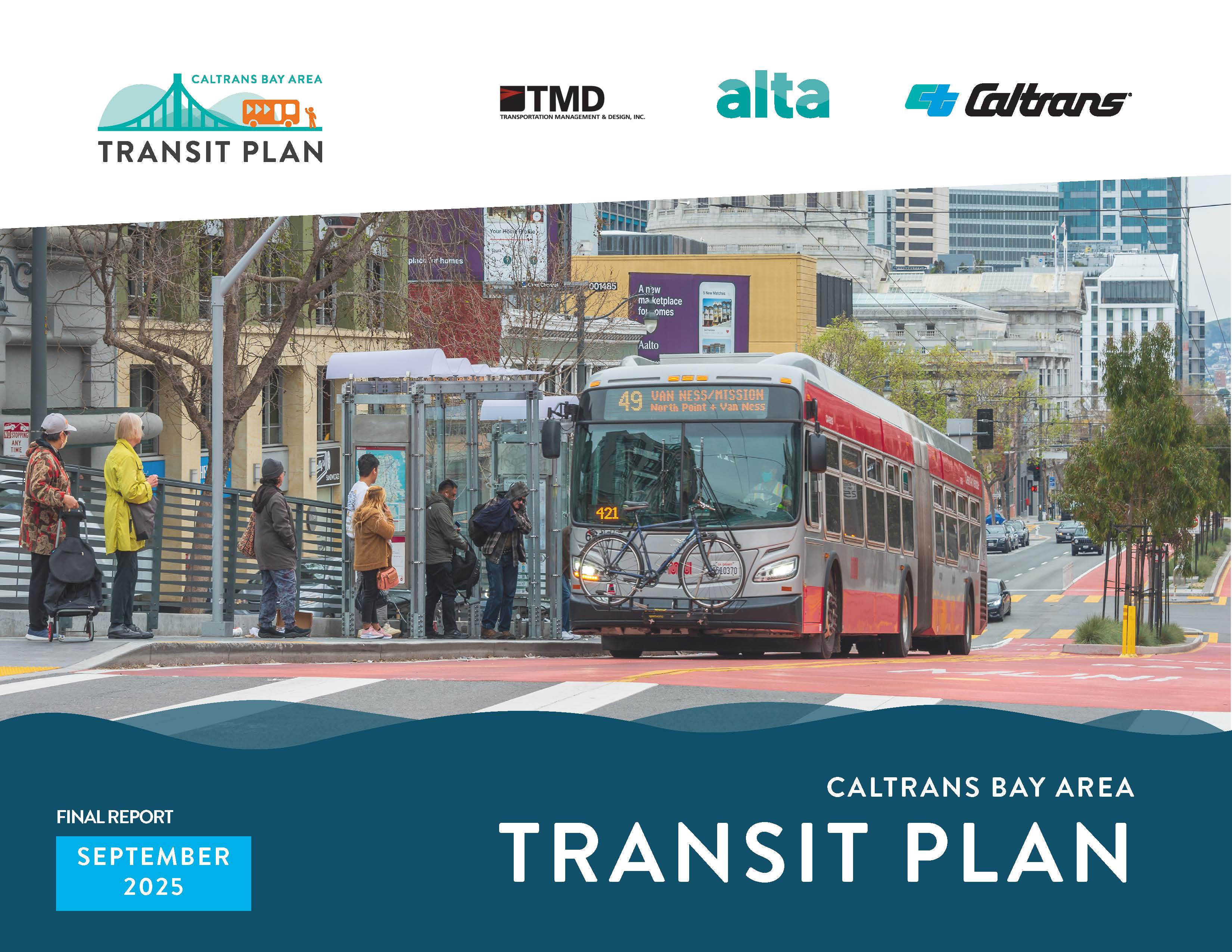 Caltrans Bay Area Transit Plan Cover Image