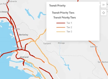 Transit Needs Assessment Map