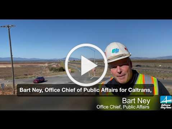  State Route 37 Emergency Pave Video Featuring Caltrans Bart Ney thumbnail.