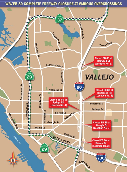 2021-01-05 80 Six Bridges Project closure graphic