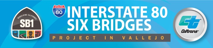 I-80 Six Bridges Project banner