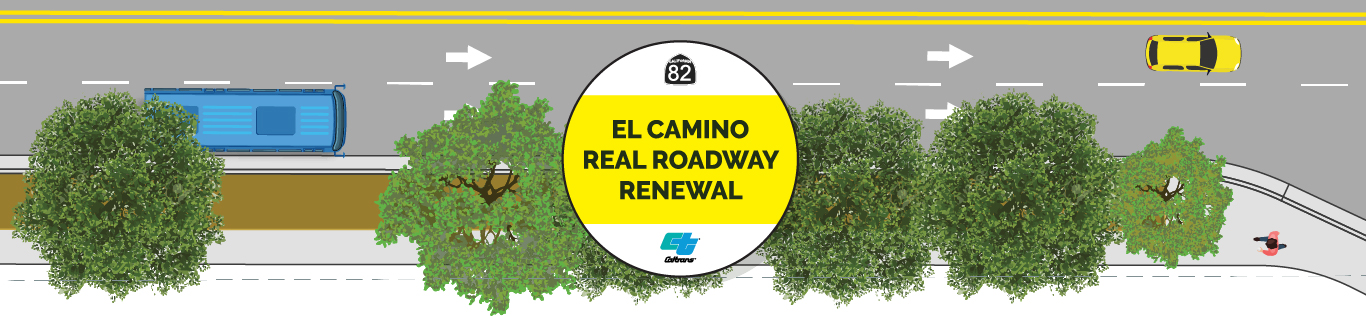 El Camino Real Roadway Renewal Project Header Image