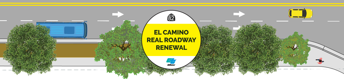 El Camino Real Roadway Renewal Project Header Image