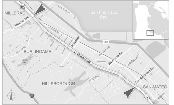 82 El Camino Project Map