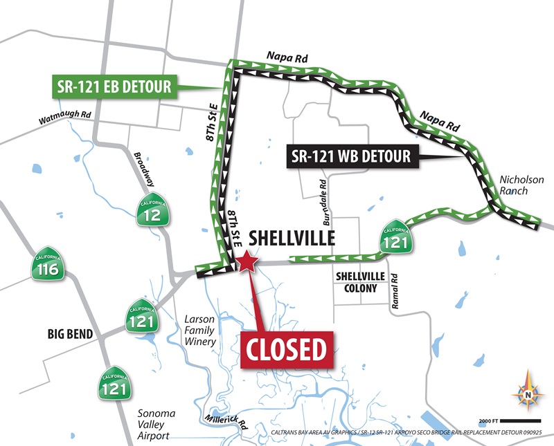 Detour Map