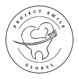 Log for Project Smile Global. Features an image of a tooth and toothbrush inside a circle with the words 