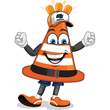 Caltrans Safety Sam Mascot Logo