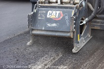 Caltrans using heavy equipment to resurface the existing asphalt pavement on Northbound 19th Avenue from Sloat Boulevard to Lincoln Way as work continues on the 19th Avenue Paving and Rehabilitation project.