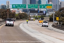 Rehabilitation of the roadway on eastbound Interstate 80 in San Francisco to preserve and extend the life of the viaduct structures and improve ride quality and driving comfort.