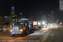 Caltrans preparing the surface for the polyester overlay on the WB I-80 Bayshore Freeway on October 23, 2026. The purpose of this closure is to perform the polyester overlay of the Bayshore viaduct between 4th street and the I-80/US-101 interchange.