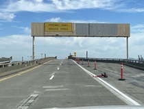 Northbound Interstate 280 (NB 280) where Caltrans is doing traffic control as part of the I-280 Rehabilitation and Pedestrian Overcrossing Project that involves installing a polyester concrete deck overlay to improve long‑term pavement durability and ride quality on Friday, October 4, 2026.