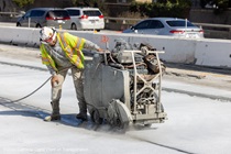 Caltrans continues work on the roadway rehabilitation project on southbound US-101 near Hospital Curve on Sunday, October 18, 2026.