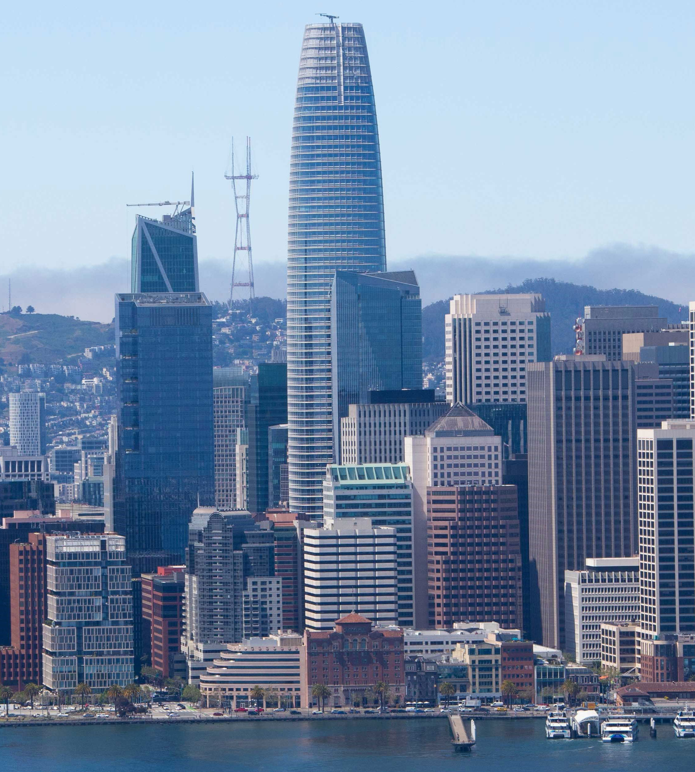 Photo of San Francisco buildings form the skyline.