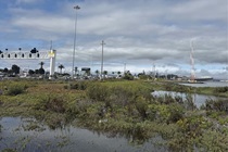 View of the San Francisco–Oakland Bay Bridge from the Dunes.
