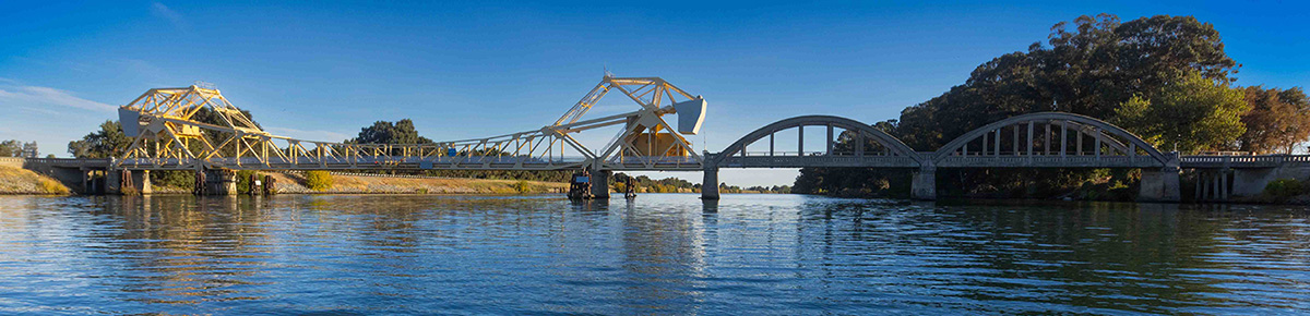 The Isleton Bridge is a drawbridge that spans the Sacramento River near the city of Isleton in Sacramento County, California.