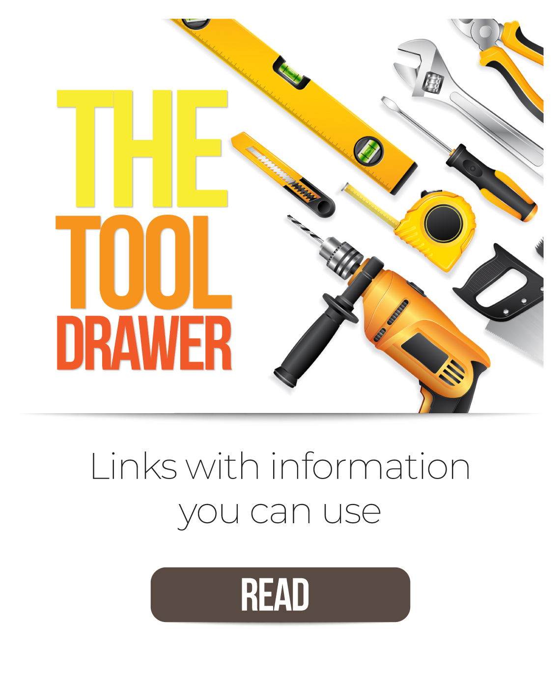The Tool Drawer Tile