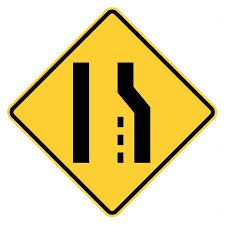 Merge Ahead or Lane Drop