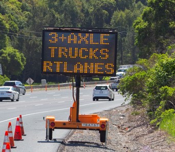 Portable Changeable Message Sign