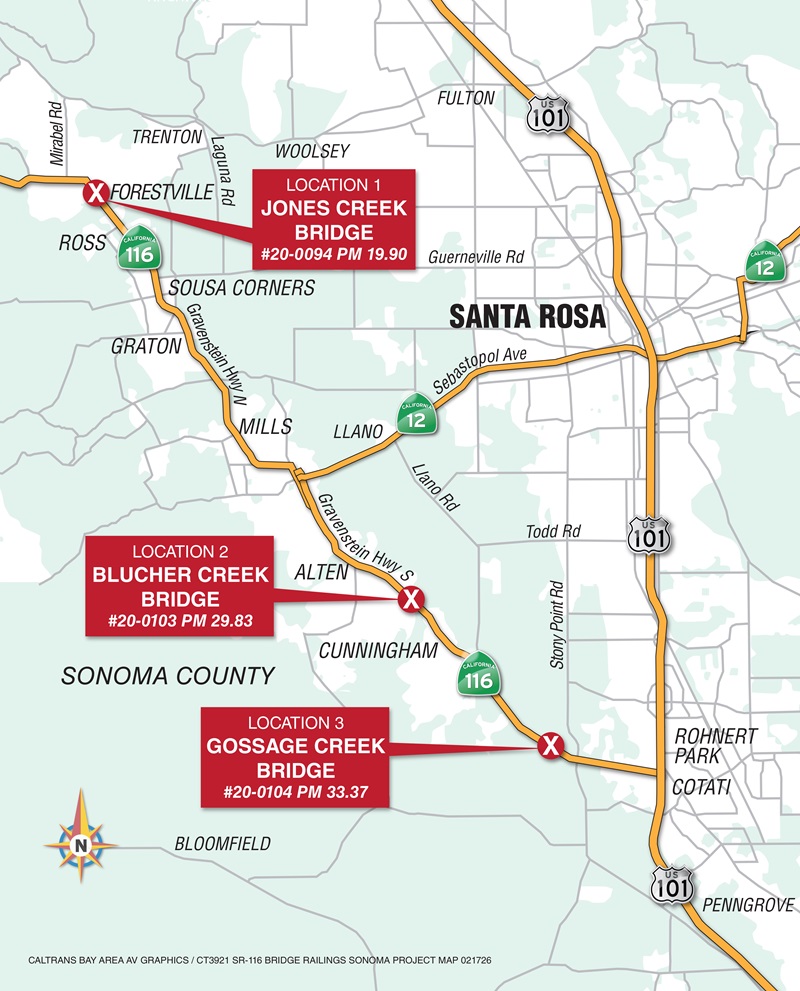 JBG Bridge Map