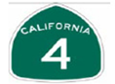 State Route 4 highway shield.