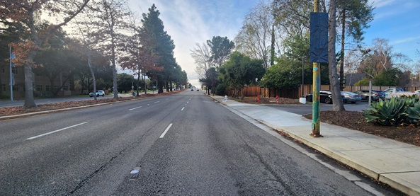 State Route 82 in Santa Clara County.