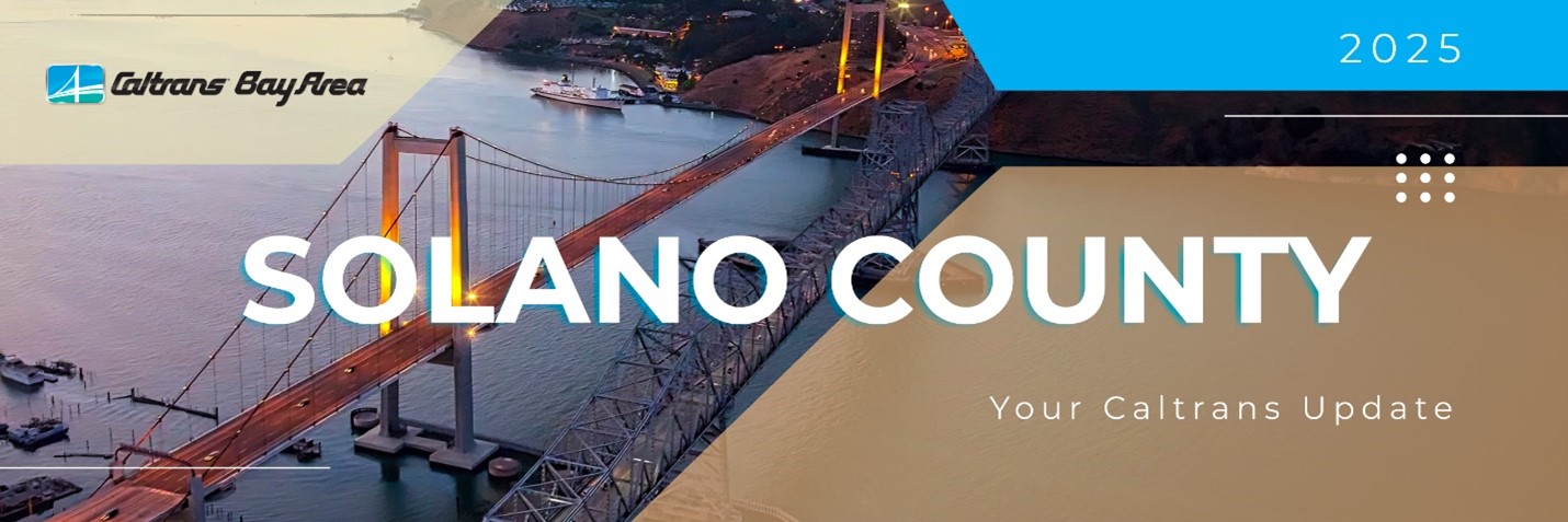 Solano County Caltrans Update Newsletter Header