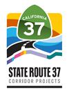 Logo for the State Route 37 Corridor Projects