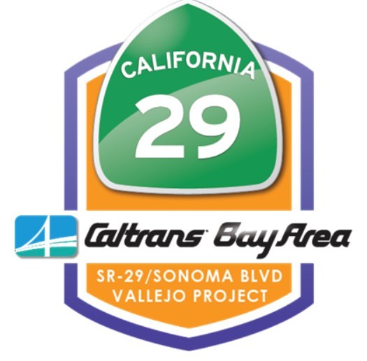Caltrans Bay Area Sr-29/Sonoma Blvd Vallejo Project Logo