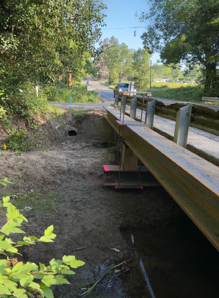 The Jones Creek Bridge in western Sonoma County.