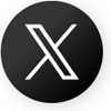 X (formerly Twitter) logo