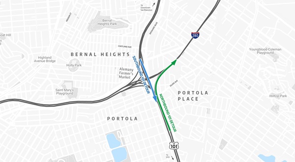 101 Alemany Project Map