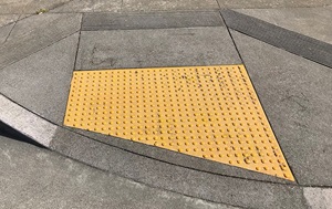 ADA Compliant Curb Ramp