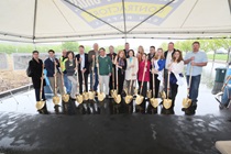 Groundbreaking ceremony for Marin-Sonoma Narrows Project Phases A-2, A-3, and B-1 on April 12, 2013.