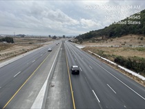 Newly opened lanes on US-101 as part of the Marin Sonoma Narrows Project.