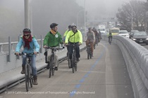 Three Cyclists
