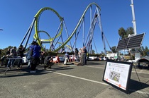 Caltrans, Solano Transportation Authority officials and the public attending State Route 37/Fairgrounds Drive Diverging Diamond Interchange Project Groundbreaking in Vallejo, Ca.