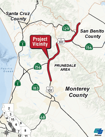 Graphic of Project Vicinity Map