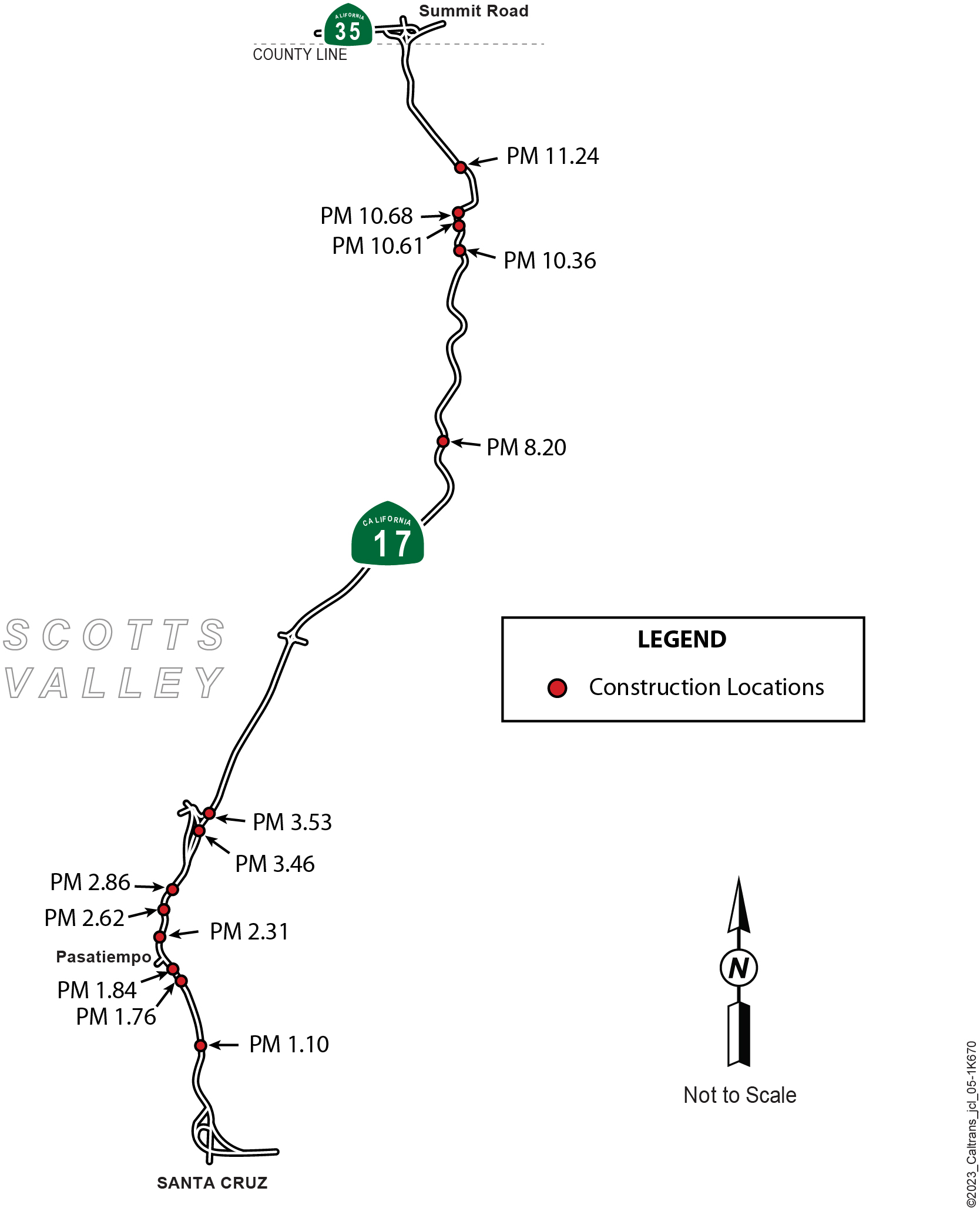 Santa Cruz Route 17 Drainage Improvement Caltrans