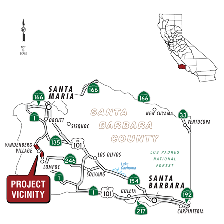 Map of Project Vicinity