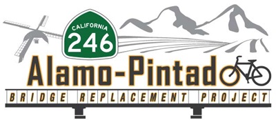 Logo for project Route 246 Alamo Pintado Creek Bridge Replacement