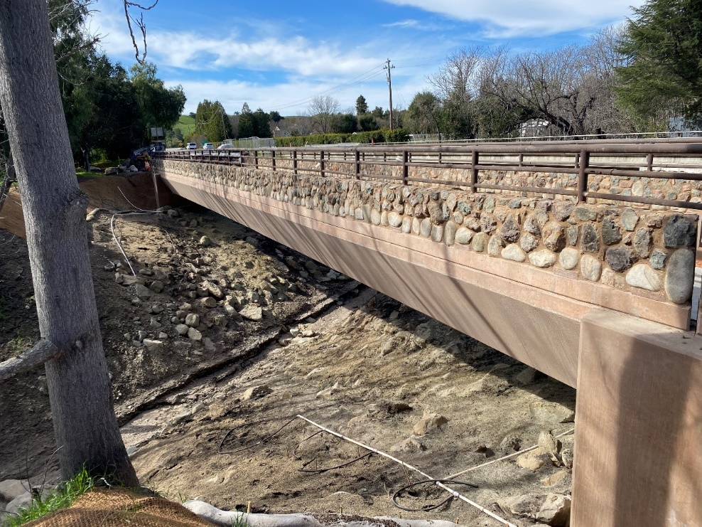 Photo of new bridge