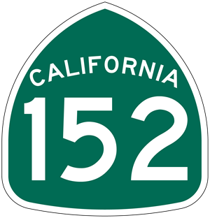 California highway 152 shield.
