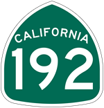 California highway 192 shield.