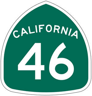 California highway 46 shield.