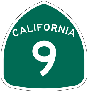California Highway 9 shield.