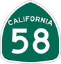 Highway 58 Shield