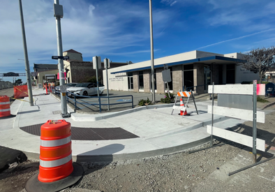 Photo of recent improvements near State Route 183 in Castroville