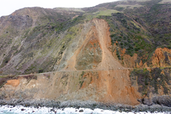 Photo showing extent of Regent's Slide